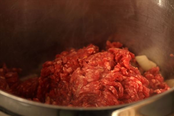 Hokkaido mash with meat sauce