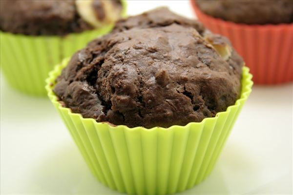 Triple chocolate muffins 